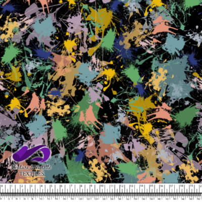 Paon Elisabeth - Splash - Noir