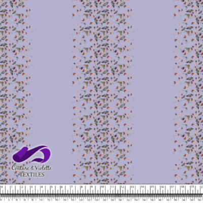 Papillon - Bordure - Lilac