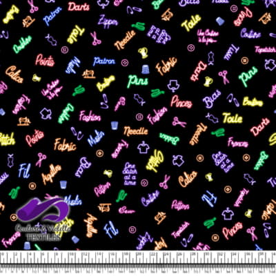 Motifs Colorés de Couture et de Loisirs Créatifs