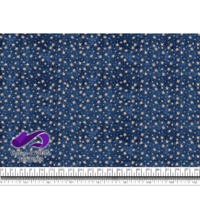 Hiver Noël Bleu - Étoiles