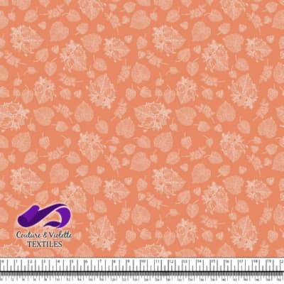 Monstera - Trait blanc - Coral