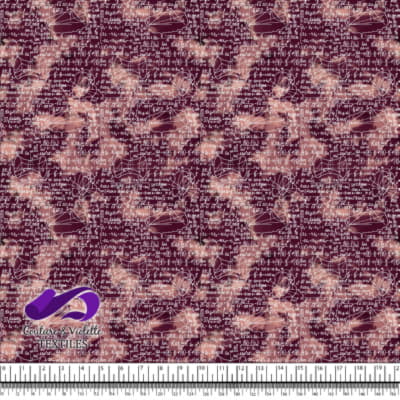 Techno - Algèbre - Blanc sur fond rouge