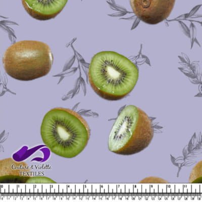 Salade de fruits - Kiwi - Dusty Lilac