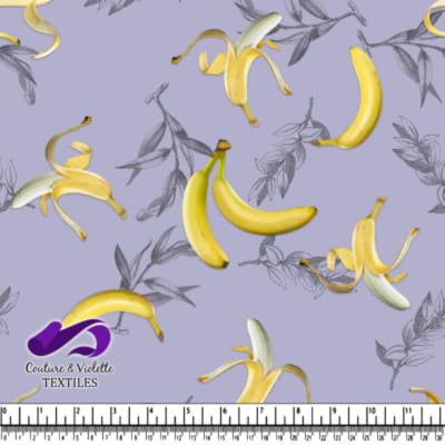 Salade de fruits - Banane - Dusty Lilac