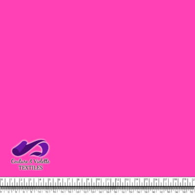Couleur uni - Rose Neon Pantone